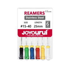 06# Dental Reamers R-File 25mm #15-40 Hand Use files 15-40#Endodontic Instruments H/K/R/C+File Dentist Tools Root Cancel Needle