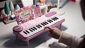 37 Keys Electronic Piano Keyboard with Microphone Childrens Multifunctional Musical Instrument Organ Kids Early Educational Toy