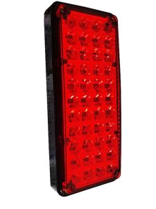 Super Bright Flashing Warning Light for Guard House Mesh Front Anti Tail End High Intensity Traffic Safety Barrier Lamp