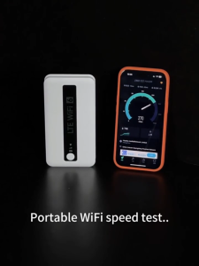5G/4G Pocket WiFi Router supports all SIM cards easy to carry and can also be used as a 20000mAh portable power bank