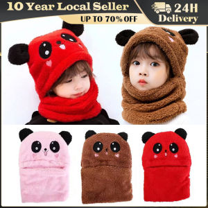 Cool Good Quality Warm Soft Kids Beanies Cap Hat Autumn Winter Toddler Children Cute Panda Cap Hat for Boy Girl