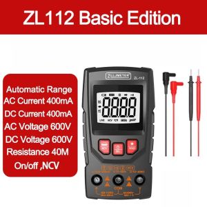 Capacitance Ohm AC/DC Current Voltage Meter Mini Digital Multimeter 4000 Counts Multimetro NCV Electricity Tools Instruments