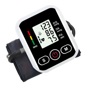 Digital Upper Arm Blood Pressure Monitor Home Heart rate Meter Machine BP Tonometer arm-cuff Measuring Automatic