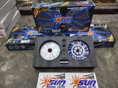 SUN PULLEY SET + DRIVE FACE | MIO - NOUVO - SOUL CARB - FINO