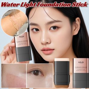 Flawless Eraser Double End Foundation Stick Water Seamless Light Foundation Stick Long Lasting Concealer Stick With Brush Lightweight Concealer Eraser
