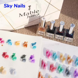 JELIVA 15 สี ชุดยาทาเล็บเจล (ไม่มีการ์ดสี) สีเจลทาสีเล็บหลากสี สามารถจัดส่งได้ทันที