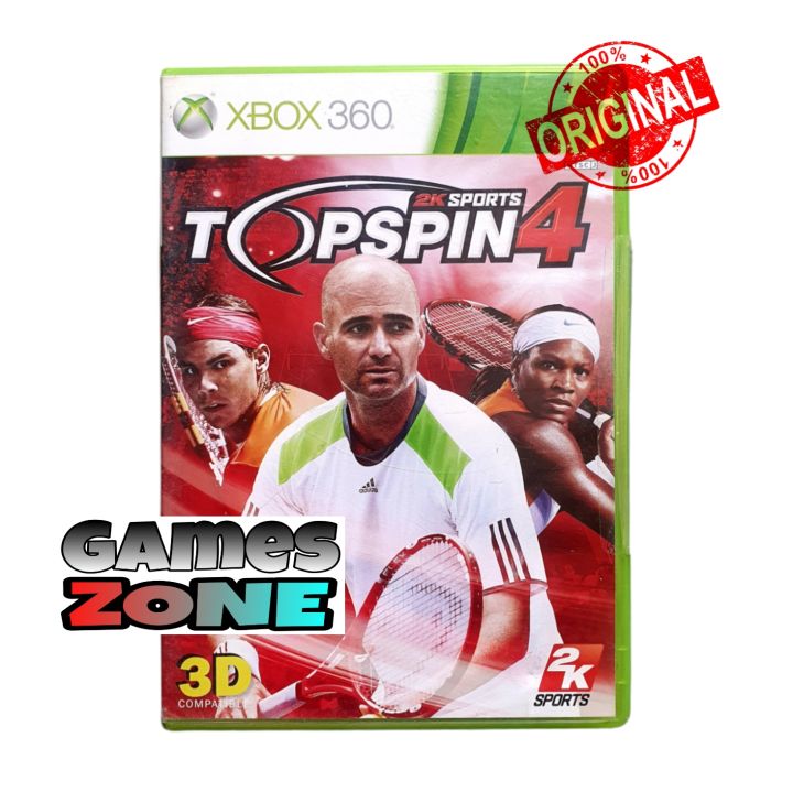 Top spin 4 xbox hot sale 360