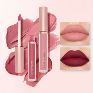 C.three 👍Velvet Matte Lip Gloss Non Fading Non Stick Cup Lip Glaze Long-lasting Moisturizing Lipstick