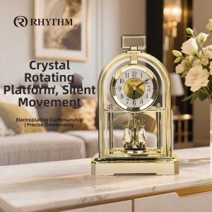 RHYTHM | Living Room Elegant Silent Desktop Clock