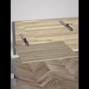 Folding Angle Bracket Adjustable Wall Mounted Folding Table Shelf Bracket Triangle Bracket