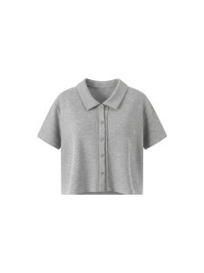 THROUS | Áo Thun Nữ Cổ POLO Ôm Body Mùa Hè