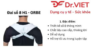 Đai số 8 H1-ORBE-cố định chấn thương