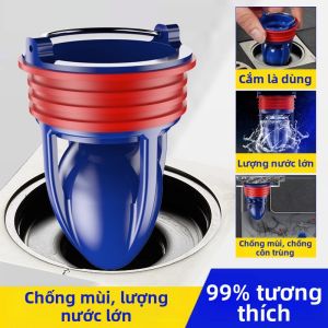 Lõi Thoát Nước Sàn Chống Hôi Chống Trào Lên Chống Côn Trùng Bằng Công Nghệ Treo Từ