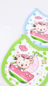 TERMURAH! Celemek Makan Bayi Motif Karakter Hikari Series / Slabber Bayi / Celemek BIB Bayi