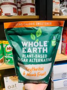 Đường Ăn Kiêng 100% Hữu Cơ Organic WHOLE EARTH Monk Fruit 908G Của Mỹ - Date 03/2025