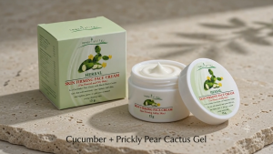 Immortal Herbal Cucumber Face Cream with Organic Cactus Gel 15g | Moisturizing Face Cream | Helps Skin Look Smoother & Brighter | For All Skin Types