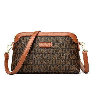 Fashionable Shoulder Crossbody Bag for Middle-Aged Mothers And Elderly Wives Soft PVC Material Casual Leisure Style Small Size