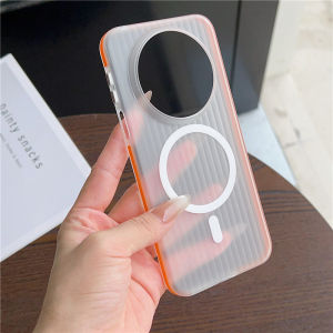 Compatible with OPPO Find X9 Corrugated Magnetic Non-Slip Striped Phone Case Find X8S Ice Mist Matte Protective Case h260709