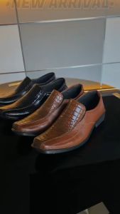 Sepatu Fantovel Guru Nikahan Pesta Kondangan Pria Remaja Formal Kerja Laki Laki Kantor Hitam F 11