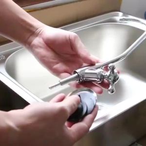 OXO Large Bend Water Purifier Faucet - Quick-Connect Gooseneck Faucet Kitchen Bib of Water Fountain RO Machine Drinking Faucet