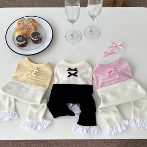 Summer Thin Pet Four-Legged Clothes Teddy Bichon Pomeranian Homewear Small Size Dogs Yorkshire Dog Dog Clothes Summer