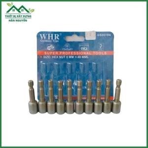 Đầu bắn tôn 8mm lục giác WHRmũ chụp mũi vít bắn tôn có nam châm