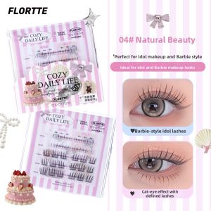 flortte | Self-adhesive 3D Sectional Natural Fake Eyelashes