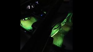 Đèn Led Gầm Ghế Ô Tô Cắm Cổng USB Nháy Theo Điệu Nhạc Có Remote Điều Khiển Từ Xa