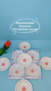 Mangkok Piring Kecil Bulat Wadah Sambal Sayur Bumbu Serbaguna