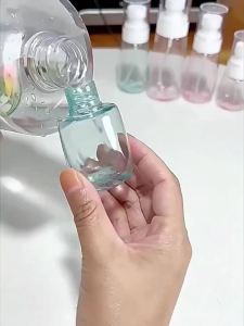 Empty Transparent Spray Bottle for Alcohol Atomizer Travel Size Plastic Spray Bottle 30/100ml Travel bottle mist bottle