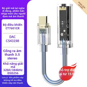 Yongse | Đapter DAC Âm Thanh Typec