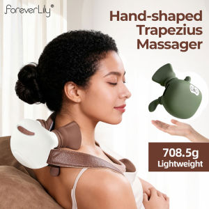 Mini Palm Shape Neck Shoulder Massager Electric Cervical Neck Kneading Massage Shawl Trapezius Massager Muscle Massage Pillow