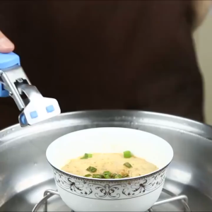 Anti-Hot Bowl Holder Dish Clamp Pot Pan Gripper Clip Hot Dish Plate Bowl Clip Silicone Handle Kitchen Tool