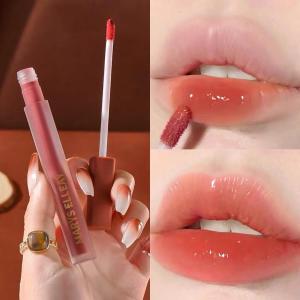 Long-Lasting Mirror Shine Lip Glaze Colorful Student Friendly Non-Stick Cup Whitening Lipstick for Any Skin Type in China