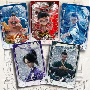 Ná Tà 2 Aou Lun Aou Bing Tai Yi Zhen Li Jing Yin Fu Nhân Acrylic Sand Brick Flowing Hemp Stand Poster Cartoon Anime