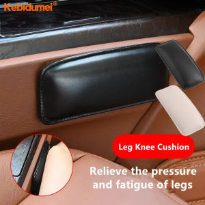 Kebidumei chất liệu da PU xe chân đầu gối đệm đệm khuỷu tay tự động cửa trung tâm kiểm soát tay vịn đệm ngồi mềm nội thất xe hơi chân đầu gối hỗ trợ đùi