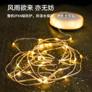 Colorful Flashing Star Lights Outdoor Waterproof Camping Night Market Wedding Atmosphere Decorative Lighting Stars in the Sky