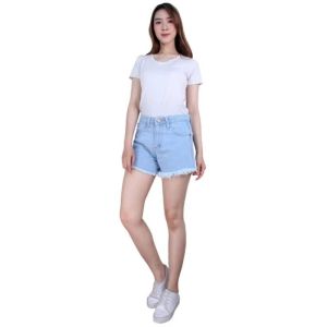 CELANA JEANS PENDEK WANITA / HOTPANTS RAWIS