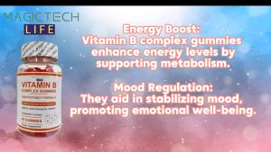 Vegan Vitamin B Complex Gummies: Made for Stress Energy & Immunity