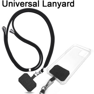 Phone Lanyard Universal Cell Phone Lanyard With Adjustable Nylon Crossbody Strap For iPhone 16 15 14 Huawei Xiaomi Hanging Rope