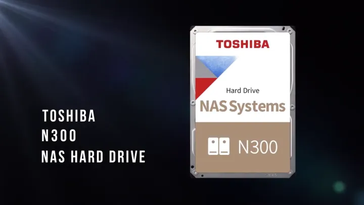 Toshiba N300 NAS Internal Hard Drive - 4TB/6TB/8TB/10TB/12TB/14TB/16TB/18TB/20TB