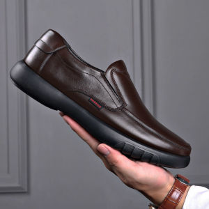 JIFANPAUL | Flat One-Piece Summer Mens Casual Leather Shoes