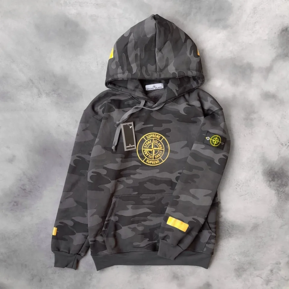 Hoodie Supreme Stone Island Collab Sweater Hoodie Stone Island X