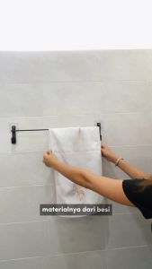GUNINCO GANTUNGAN HANDUK hanger gantung cantolan pakaian jilbab kamar