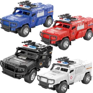 Police Car Toy Inertia Car Model Simulation Police Car Model Boys And Girls Gifts Creative Educational Toy