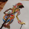 WAYANG ARJUNO - KARNO WAYANG ARJUNA - KARNA WAYANG KULIT KERTAS MAINAN ANAK HIASAN DINDING. 