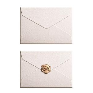 MANDAIYANGGUANG | Thick Hemp Romantic Letter Envelope Set