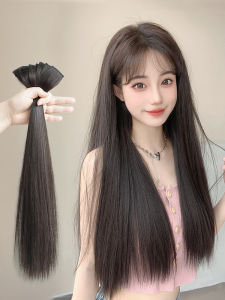 Lightweight Seamless Single Cluster Hair Extension Piece Natural Looking Straight Hair Clip-In Hair Piece by JianXi Brand