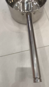 Gáo múc nước lèo inox cao cấp 304 thành đô cán ngắn cán dài Size 20cm