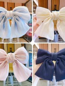 Kẹp Tóc Bướm Lụa Vàng Dễ Thương Kẹp Tóc Bằng Vải Có Móc Xoắn Ốc Kẹp Tóc Cho Bé Gái Kẹp Tóc Cho Bé Gái Phụ Kiện Tóc Kẹp Tóc Cho Bé Gái